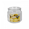 Pot parfumé de 11 oz à arôme d’agrumes au gingembre avec couvercle en PVC - ensemble de 2 bougies