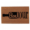 Paillasson en fibre de coco « Bonjour Vin »