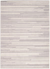 Carpette Faith argent-crème - 5 pi 3 pox 7 pi 3 po