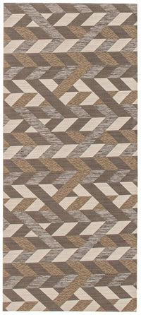 Carpette Bellezza brun foncé 2 pi 2 po x 6 pi 0 po