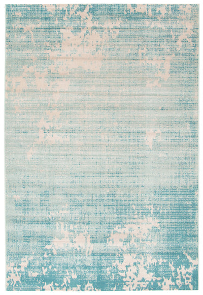 Janaki Teal 6'7" x 9'6" Area Rug