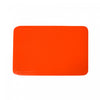 Napperon en plastique orange - ensemble de 12