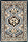 Carpette Quincy bleue - 7 pi 10 po x 10 pi 2 po 
