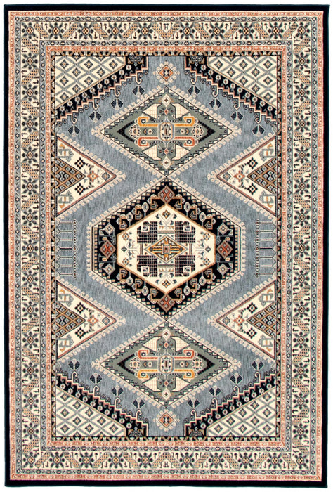 Carpette Quincy bleue - 7 pi 10 po x 10 pi 2 po 