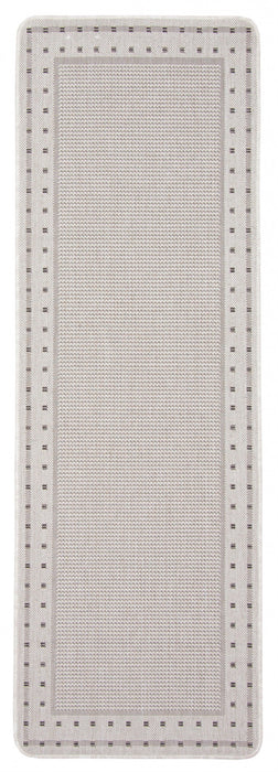 Carpette Clementine grise - 2 pi 2 po x 6 pi 7 po