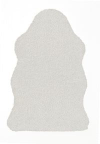 Carpette Farley moelleuse ivoire - 2 pix 3 pi 1 po