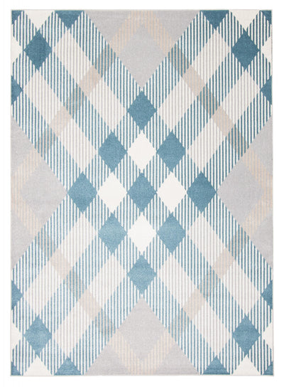 Kors Grey Machine Washable Area Rug - 3'0" x 5'0"