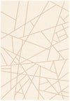 Carpette Sadie Abstract champagne taupe - 5 pi 3 pox 7 pi 7 po