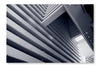  Architecture Background 28 po x 42 po : Cadre d'art mural et panneau de tissu