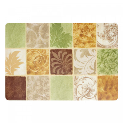 Eva Placemat Checkered Floral 12 x 18 - Set of 12|Napperon Eva 12 x 18 à carreaux floraux - ensemble de 12