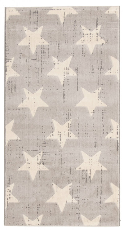 Ira Light Grey 2'8" x 4'11" Area Rug
