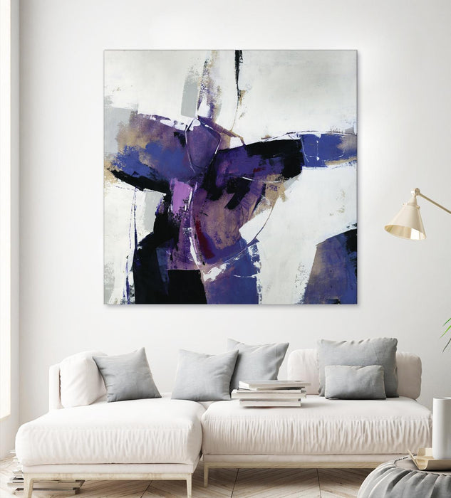 Œuvre d’art murale Giant Art « Curious Mischief » 72 x 72