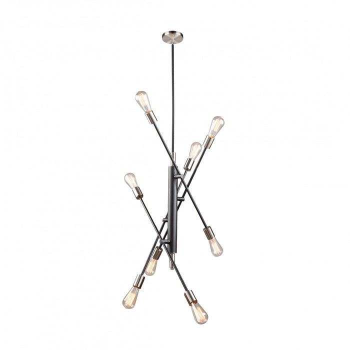Luminaire suspendu Truro à 8 ampoules
