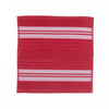 Débarbouillette rouge 12 x 12 de luxe - ensemble de 6 serviettes