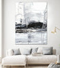 "Winter Lightning Ii" Giant Art 72x54 Wall Art