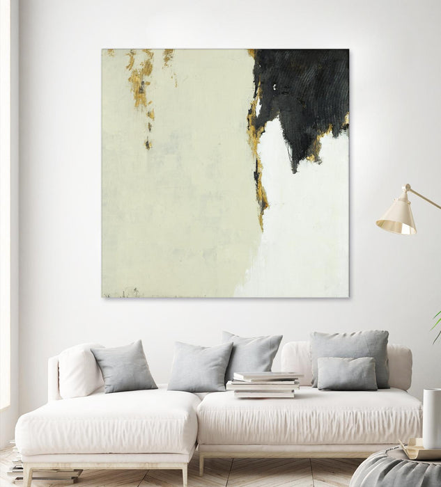 Œuvre d’art murale Giant Art « Get Rich Fast » 72 x 72
