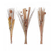 Bouquets floraux séchés divers de 120 cm - ensemble de 3 fleurs artificielles