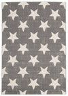 Carpette Ira grise 5 pi 3 po x 7 pi 7 po