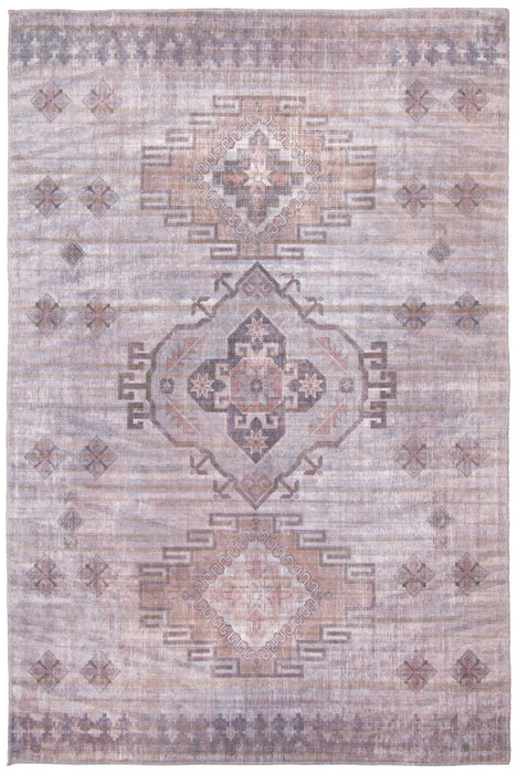 Carpette Kashkuli grise 5 pi 3 po x 8 pi 0 po