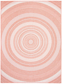 Carpette Neisha Modern corail 6 pi 7 po x 9 pi 6 po