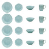Service de vaisselle Ryo 16 pièces - turquoise