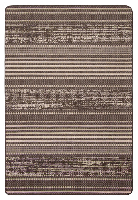 Carpette Wileen chocolat - 4 pi 4 po x 6 pi 5 po