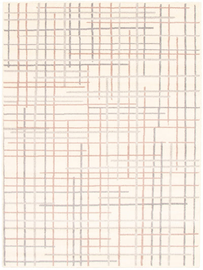 Taite Cream-Silver Area Rug - 7'10" x 10'2"