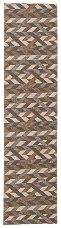 Carpette Bellezza brun foncé 2 pi 2 po x 50 pi 0 po