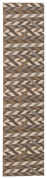 Carpette Bellezza brun foncé 2 pi 2 po x 50 pi 0 po