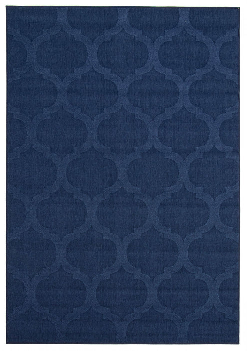 Carpette Sophie bleu marine - 6 pi 7 po x 9 pi 6 po