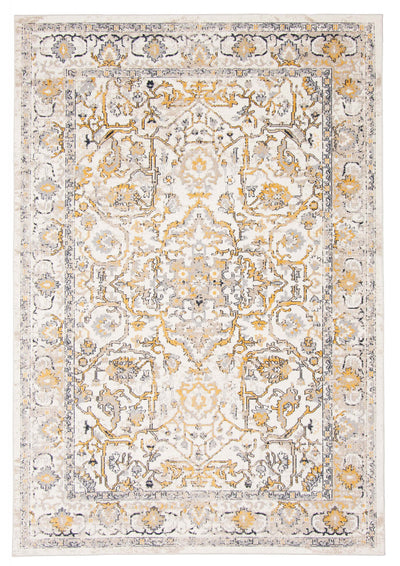 Legacy Ivory Machine Washable Area Rug - 8'0" x 10'0"