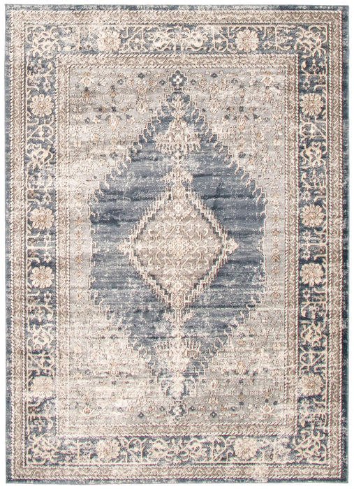 Carpette Octavian Bijar bleu - 5 pi 3 pox 7 pi 3 po