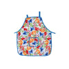 Tablier avec poche orné d’un motif d’inspiration florale - ensemble de 2 pièces
