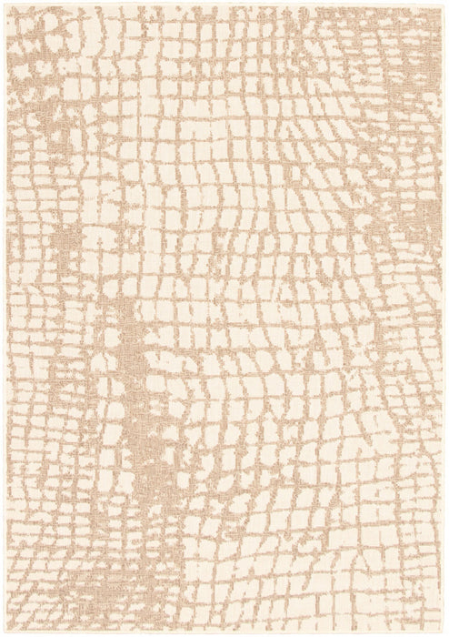 Carpette Sadie Safari champagne taupe - 5 pi 3 pox 7 pi 7 po