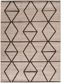 Carpette Anandi gris-brune - 7 pi 10 pox 10 pi 2 po
