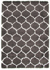 Carpette Alaura Trellis noir - 3 pi 11 pox 6 pi 0 po