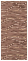 Carpette Bellezza brune 2 pi 2 po x 5 pi 0 po