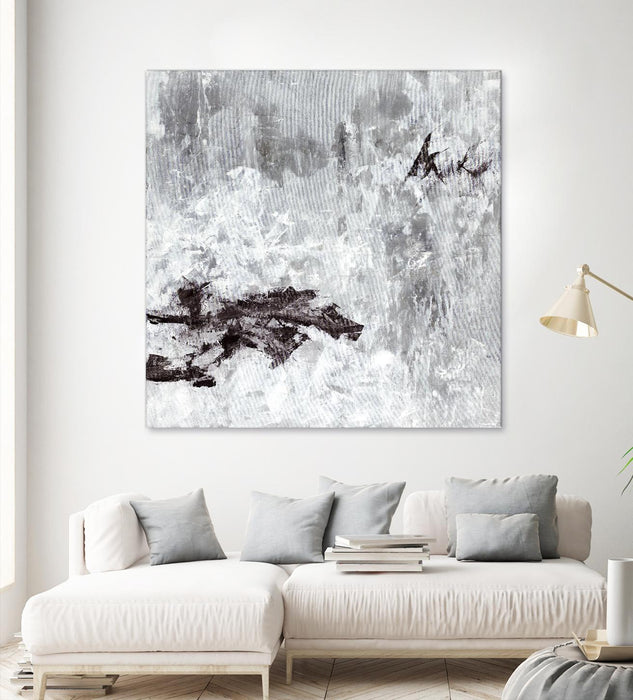 Œuvre d’art murale Giant Art « Half Beat » 54 x 54