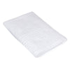 Serviette de bain nattée blanche 30 x 60 - ensemble de 2 serviettes
