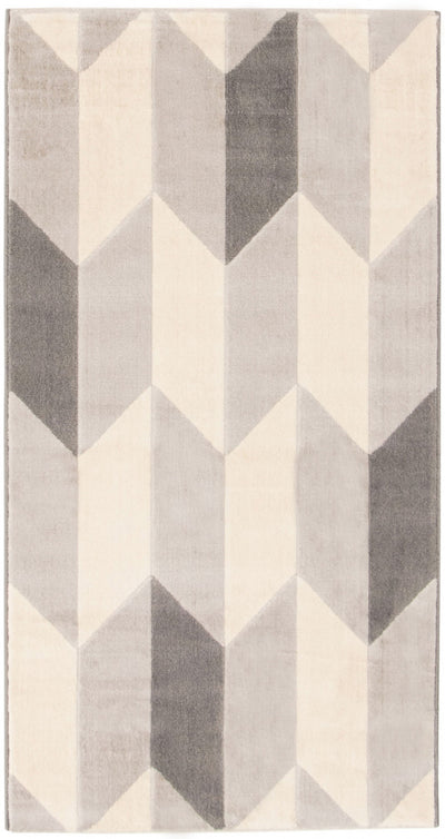 Zima Grey 2'8" x 4'11" Area Rug