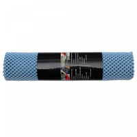 Tapis antidérapant bleu de 12 po x 59 po en PVC - ensemble de 6 articles de rangement pour la cuisine