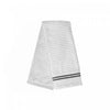 Essuie-mains brodé luxueux 16 x 27 blanc - ensemble de 6 serviettes
