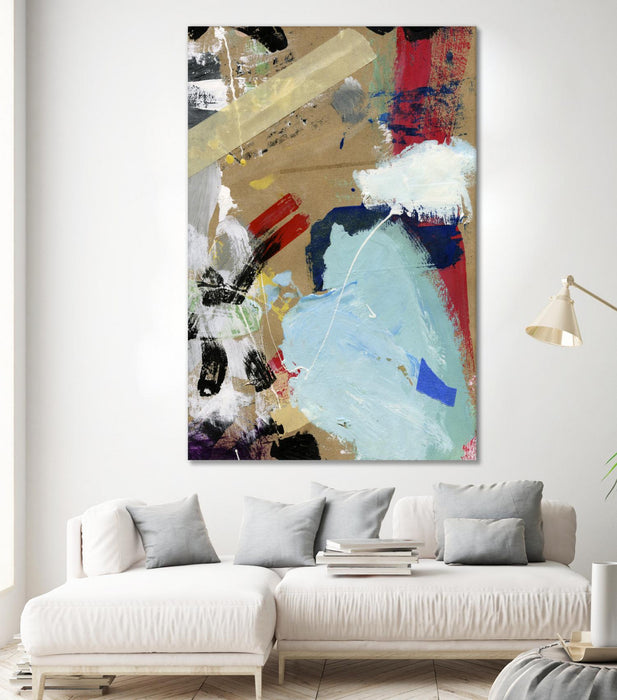 Œuvre d’art murale Giant Art « Palette 5 » 72 x 48