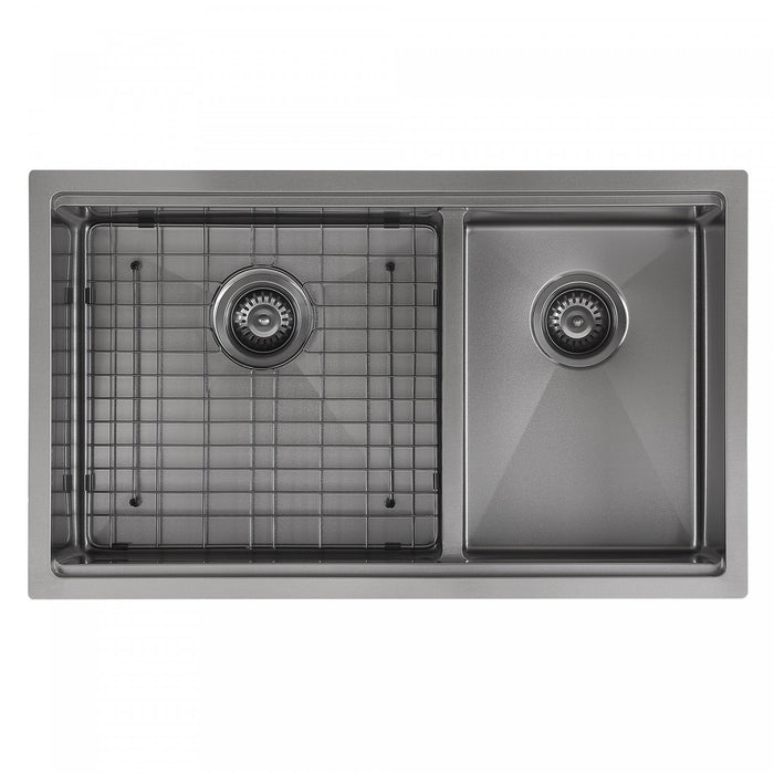 Évier de cuisine sous plan (60/40) Ancona de 32 po - AN-3359