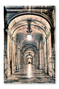  Perspective 28 po x 42 po : Cadre d'art mural et panneau de tissu