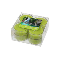 Paquet de 8 bougies chauffe-plats parfumées à arôme d’escapade tropicale - ensemble de 2 paquets de bougies