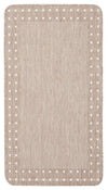 Carpette Clementine brun clair - 2 pi 2 po x 3 pi 11 po