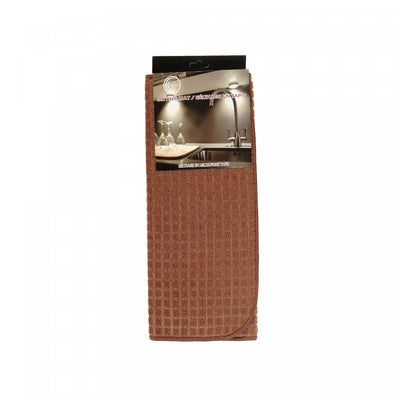 Microfibre Drying Mat Brown - Set of 2|Tapis d’égouttage en microfibre brune - ensemble de 2