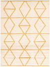 Carpette Anandi ivoire-or - 3 pi 11 pox 5 pi 7 po