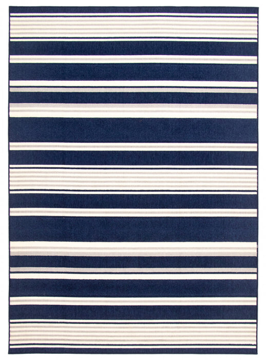 Carpette Talya bleu marine 4 pi 7 po x 6 pi 7 po